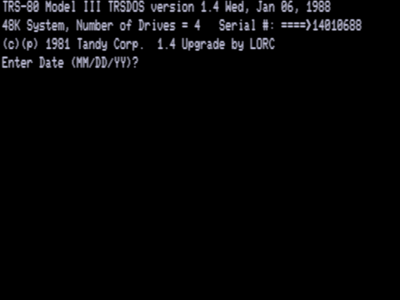 Screen shot